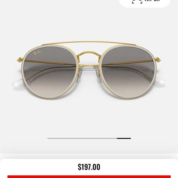 Ray-Ban Round Double Bridge Sunglasses - Picture 3 of 17